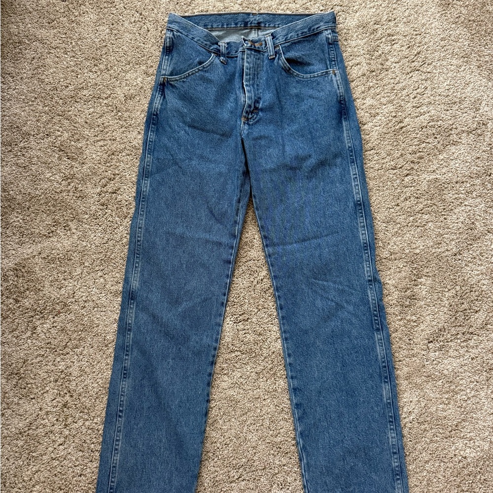 Rustler Blue Straight-Leg Jeans Classic Style